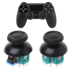 Black PS4 3D Analog Joystick Set for Controller 7 H65eaa49e993c4428bfb465e5f8382acdH