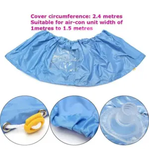 Waterproof Wall-Mounted AC Cover for 1-1.5P Units 8 H661b3a3b538643bb9d2065afcf927a25d