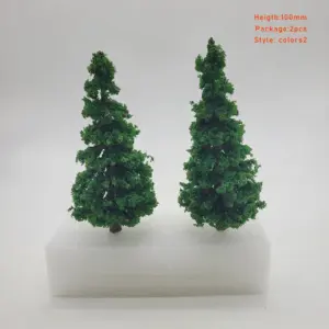 Miniature Pine Trees Set for Dioramas 17 H66e589f2bcf1452fa0c123547fcad0fbs