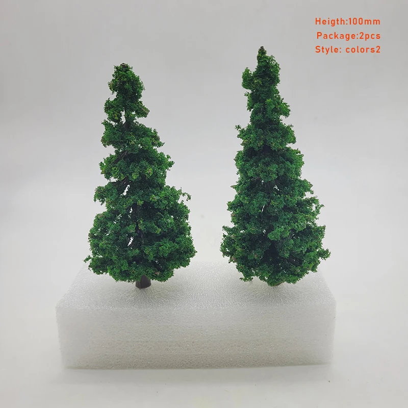 Miniature Pine Trees Set for Dioramas 8 Miniature Pine Trees Set for Dioramas - Image 8