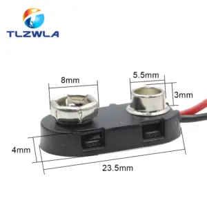 9V Battery Snap Connector Set — Pack of 10 9 H68ef2ce3570a483d8217cbab97db5f7fP