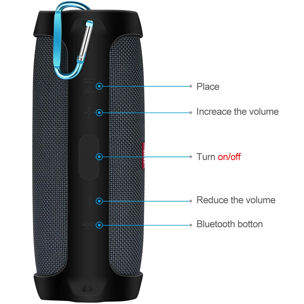 Silicone Protective Case for JBL Charge Essential 2 Silicone Protective Case for JBL Charge Essential - Image 2