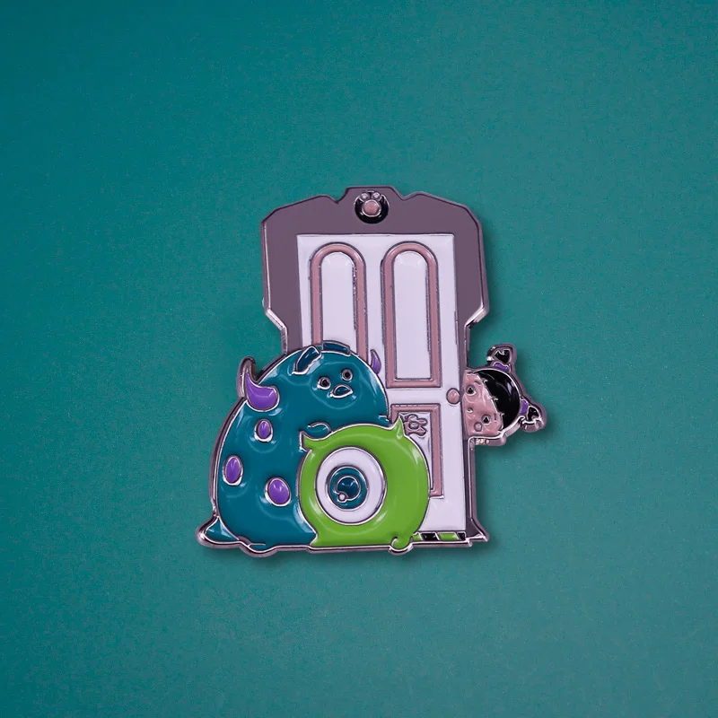 Monsters Inc Copper Badge Pendant for Fans 5 Monsters Inc Copper Badge Pendant for Fans - Image 5