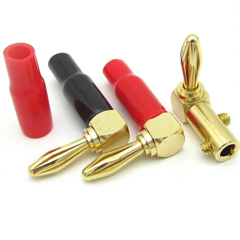 Gold-Plated Banana Plugs for Speakers 6 Gold-Plated Banana Plugs for Speakers - Image 6