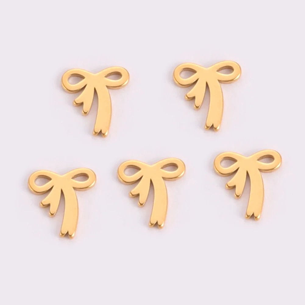 Elegant 5-Piece Stainless Steel Jewelry Charms Set 6 Elegant 5-Piece Stainless Steel Jewelry Charms Set - Image 6