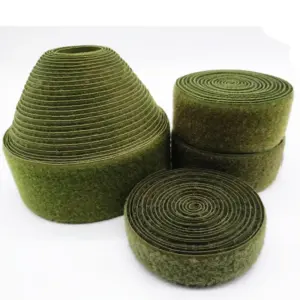 Army Green Nylon Magic Tape for Versatile Use 10 H742064f392fa41a19d50e2dbdea30c19P