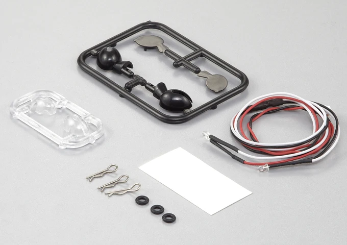 RC Car LED Wing Mirror Set for 1/10 Scale 8 RC Car LED Wing Mirror Set for 1/10 Scale - Image 8