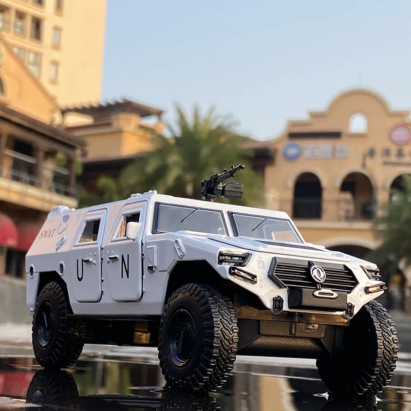 1:24 Scale Military Alloy Off-Road Armored Vehicle 5 1:24 Scale Military Alloy Off-Road Armored Vehicle - Image 5