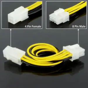8-Pin CPU Power Adapter Cable for Motherboards 8 H77d7e9b562a54c95acb7f97672685500I