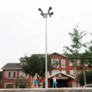 HO Scale Lighting Tower Set for Dioramas 9 H77f61bf081f24fc8b8945e99e561ecdal