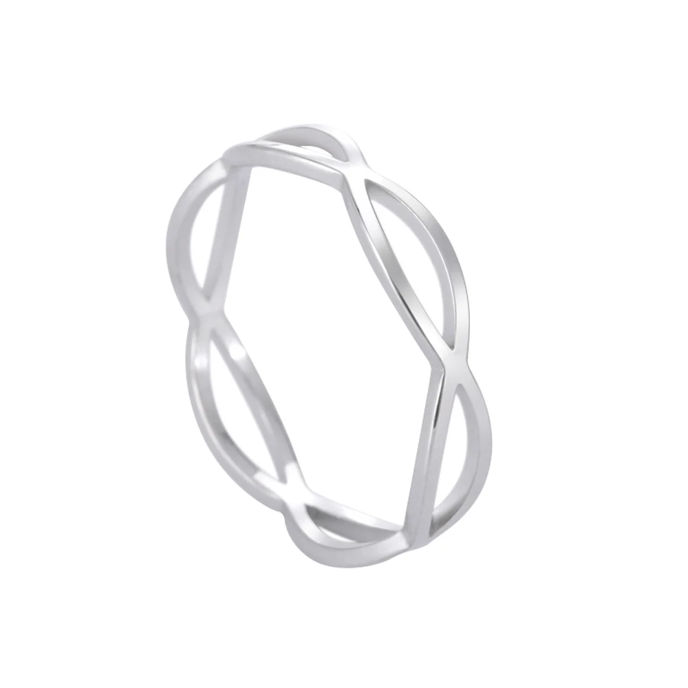 Geometric Hollow Ring for Women 7-13 7 Geometric Hollow Ring for Women 7-13 - Image 7