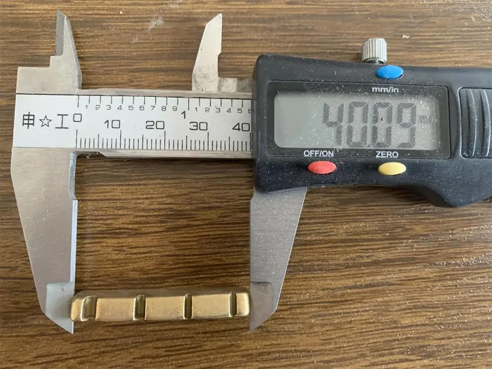 High-Quality Brass Nut for Electric Bass Guitars 8 High-Quality Brass Nut for Electric Bass Guitars - Image 8