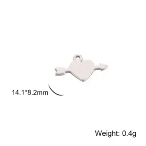 Elegant 5-Piece Stainless Steel Jewelry Charms Set 19 H7c188d4d94b94ce382f88102b8104f7bZ