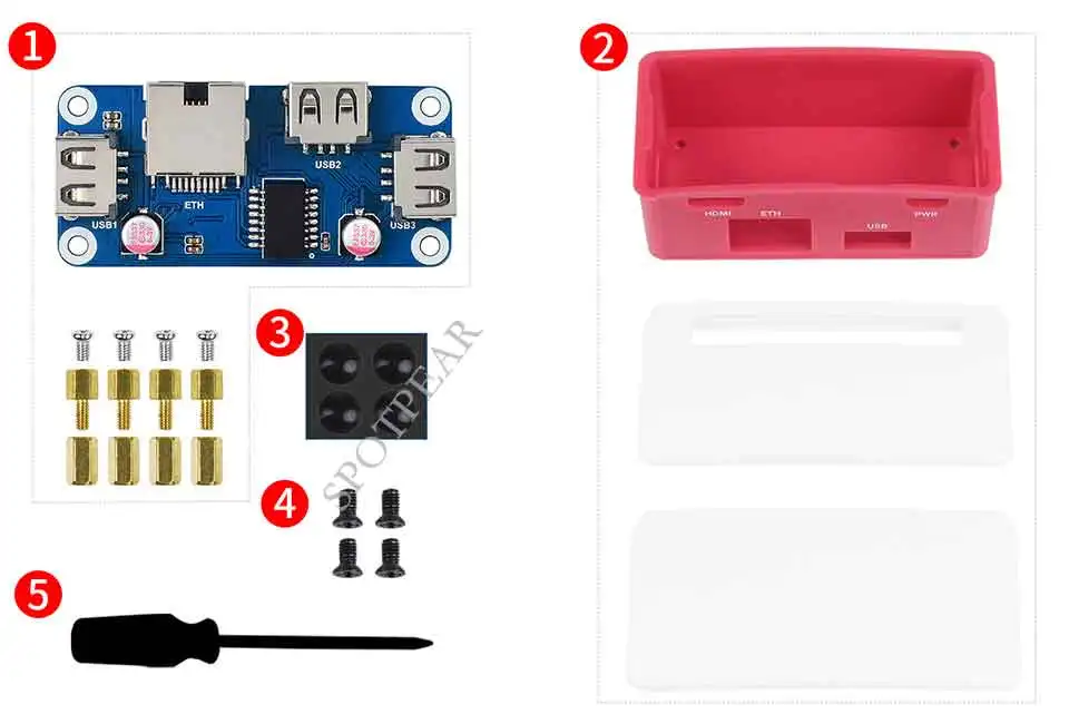 Raspberry Pi Zero Ethernet USB Hub Kit 7 Raspberry Pi Zero Ethernet USB Hub Kit - Image 7