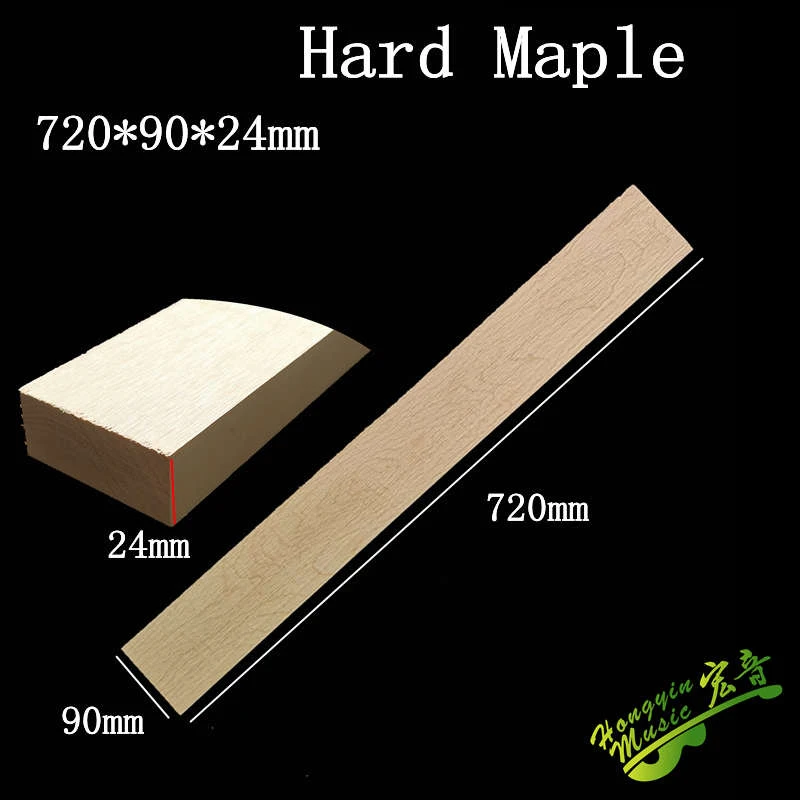 Hard Maple Guitar Neck for DIY Projects 1 Hard Maple Guitar Neck for DIY Projects