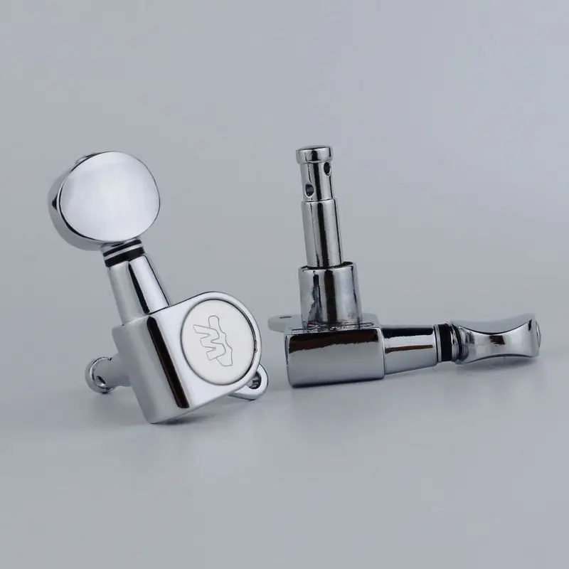 Wilkinson CR WJN05 Silver Guitar Tuners Set 6 Wilkinson CR WJN05 Silver Guitar Tuners Set - Image 6