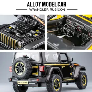Diecast 1:20 Jeep Wrangler Rubicon Model 13 H8291b13f28954d07916ad9982f8ef0c7I