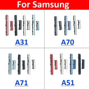 Samsung Button Replacement Set for A31/A51/A70 12 H879e81edddc64e2c84bb9c8eec3f9e83N