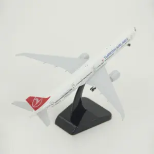 Diecast Boeing 777 Turkey Model 19cm Scale 8 H89744e33891941679f9dc13162193c46j