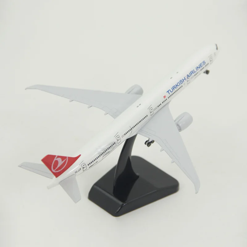 Diecast Boeing 777 Turkey Model 19cm Scale 3 Diecast Boeing 777 Turkey Model 19cm Scale - Image 3