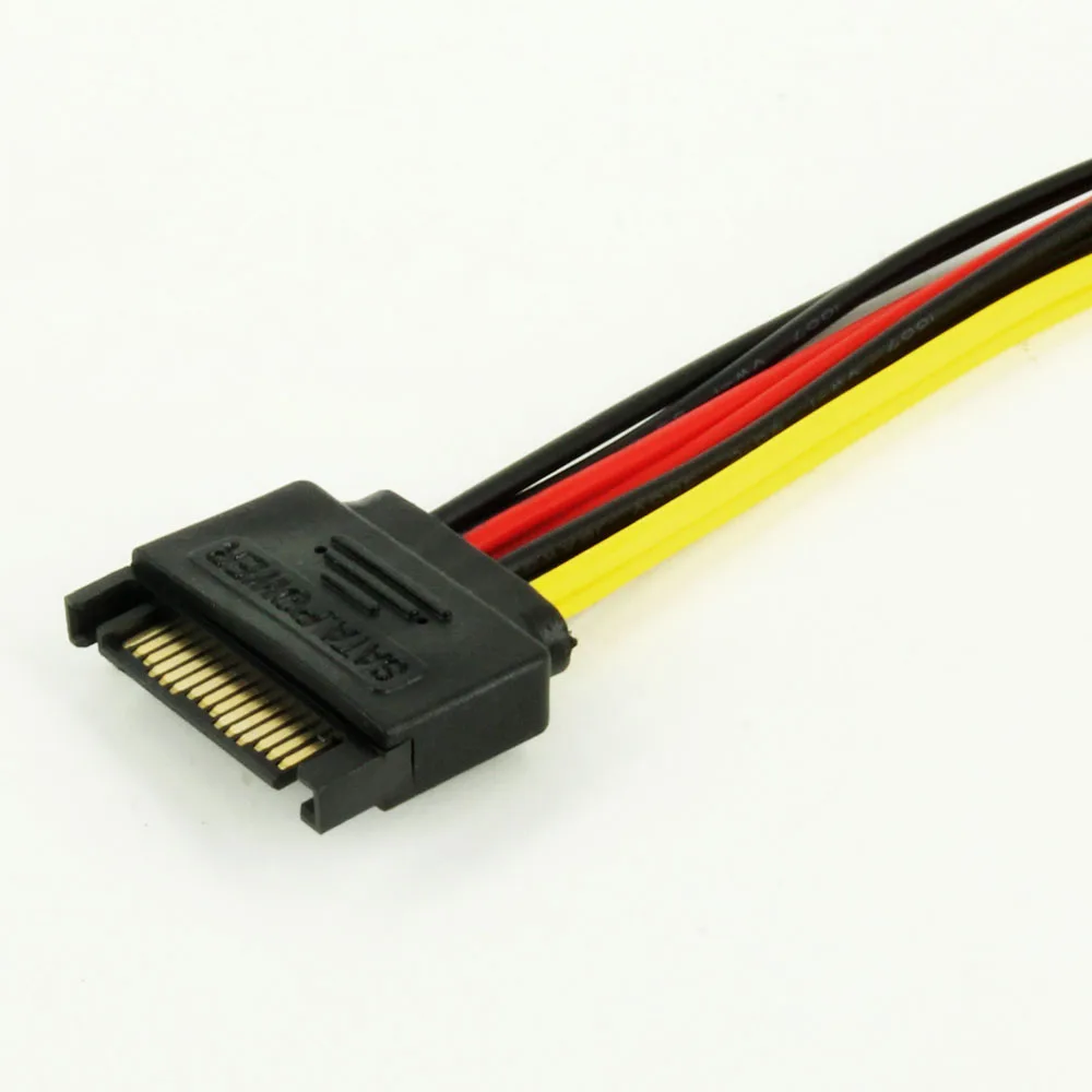 OULLX 15cm SATA Power Splitter Cable for Hard Drives 2 OULLX 15cm SATA Power Splitter Cable for Hard Drives - Image 2
