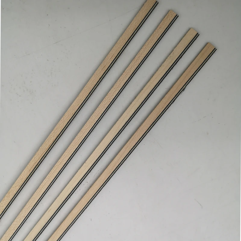Elegant Maple & Black Wood Guitar Binding Set 3 Elegant Maple & Black Wood Guitar Binding Set - Image 3