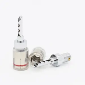Rhodium-Plated Banana Connectors Set for Speakers 10 H8da0b4eb77504b22ad5fdf72b31e6ceeG