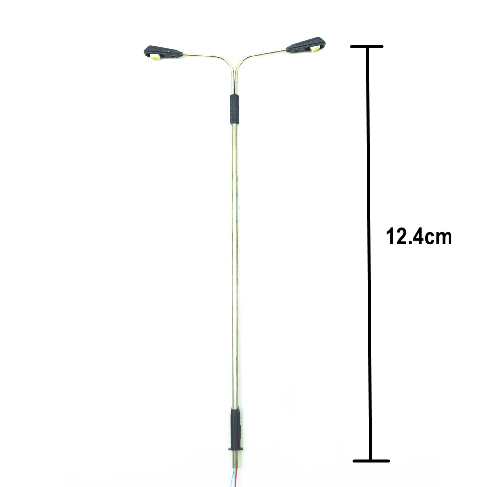 Vintage Copper Model Lampposts Set for Miniature Scenes 9 Vintage Copper Model Lampposts Set for Miniature Scenes - Image 9