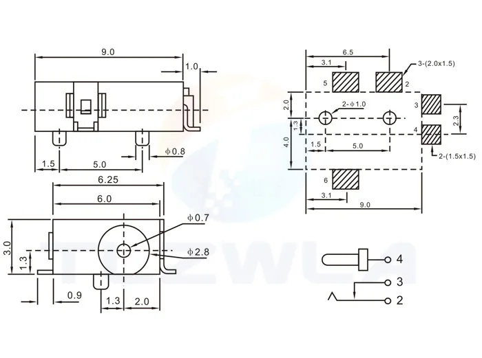 10-Pack Female DC-056 Power Connectors for Devices 6 10-Pack Female DC-056 Power Connectors for Devices - Image 6