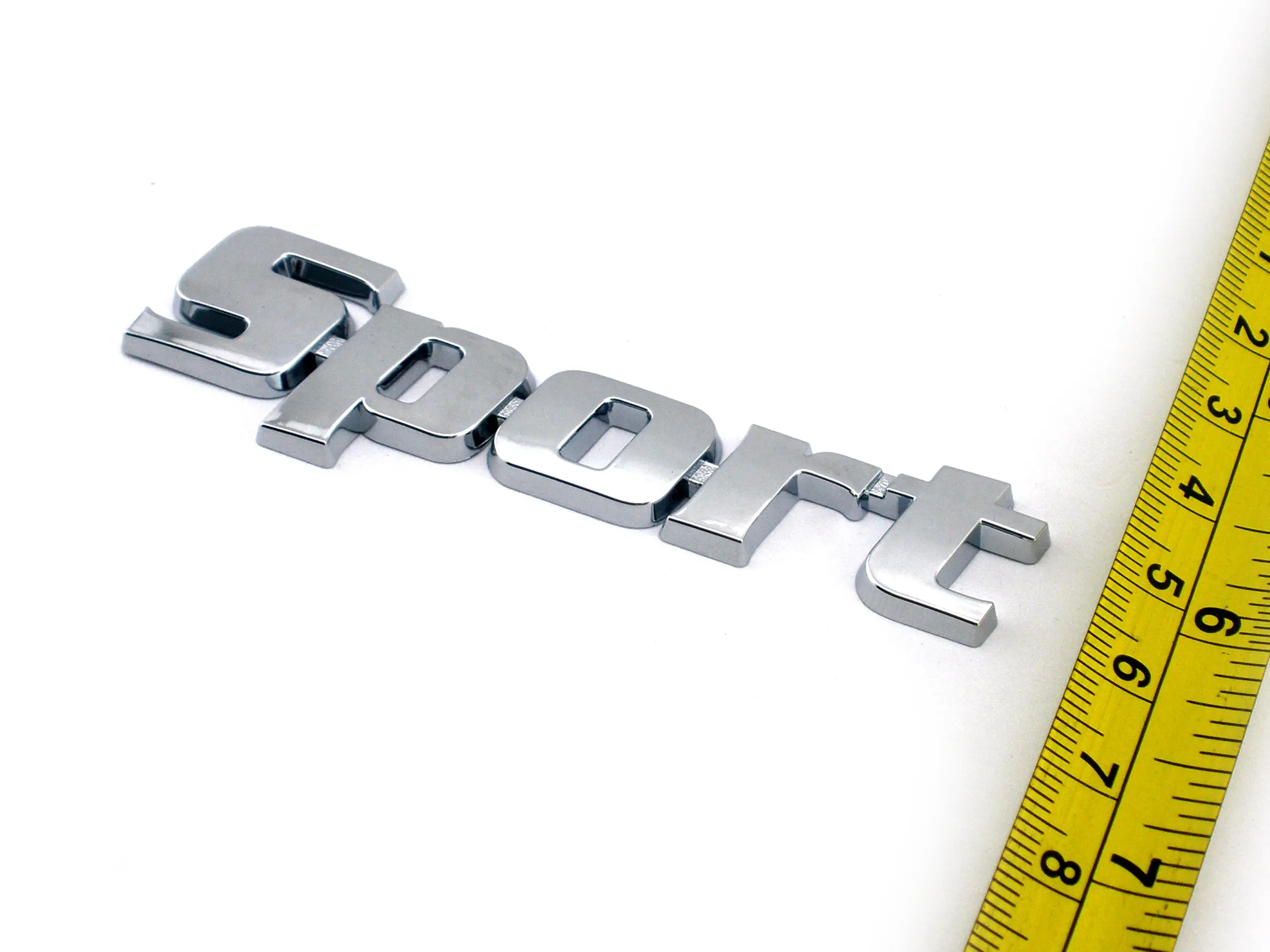 Chrome 3D Sport Emblem for Cars 3 Chrome 3D Sport Emblem for Cars - Image 3