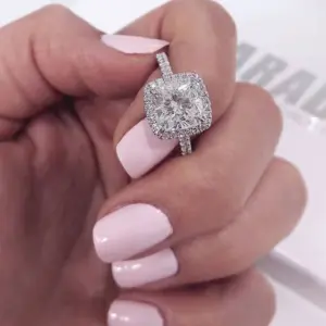 Elegant Silver Cubic Zirconia Ring 7 H923d84b012c5418d9a824c312e4a3c1ad