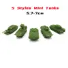 Miniature Military Tank Set for Collectors