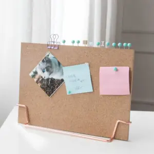 Rose Gold Cork Message Board