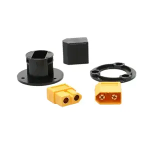 Black Plastic XT60 DIY Connector Set for RC Vehicles