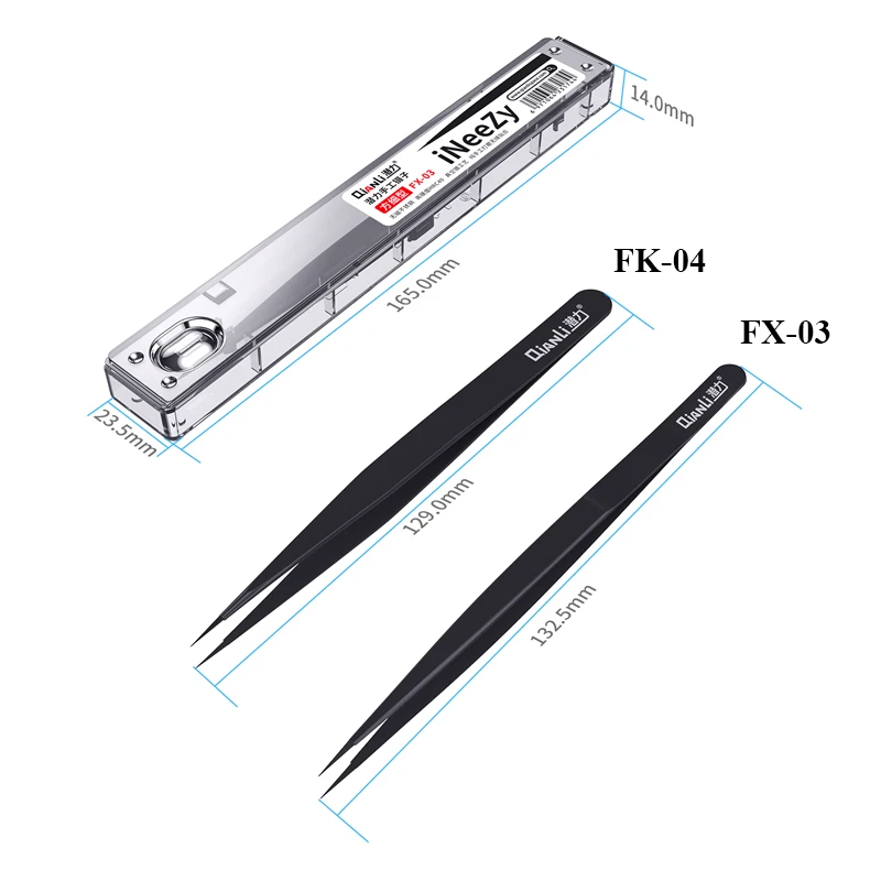 Premium Stainless Steel Precision Tweezers 2 Premium Stainless Steel Precision Tweezers - Image 2