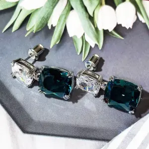 Elegant Geometric Malachite Silver Earrings 10 H98b7e90c863744728796ae0a017348efz