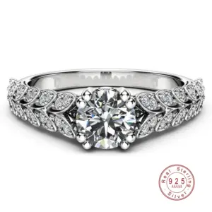 Elegant Silver Ring with AAAA Cubic Zirconia 5 H99012868c29d42fc9e4fc9e2efa5610au