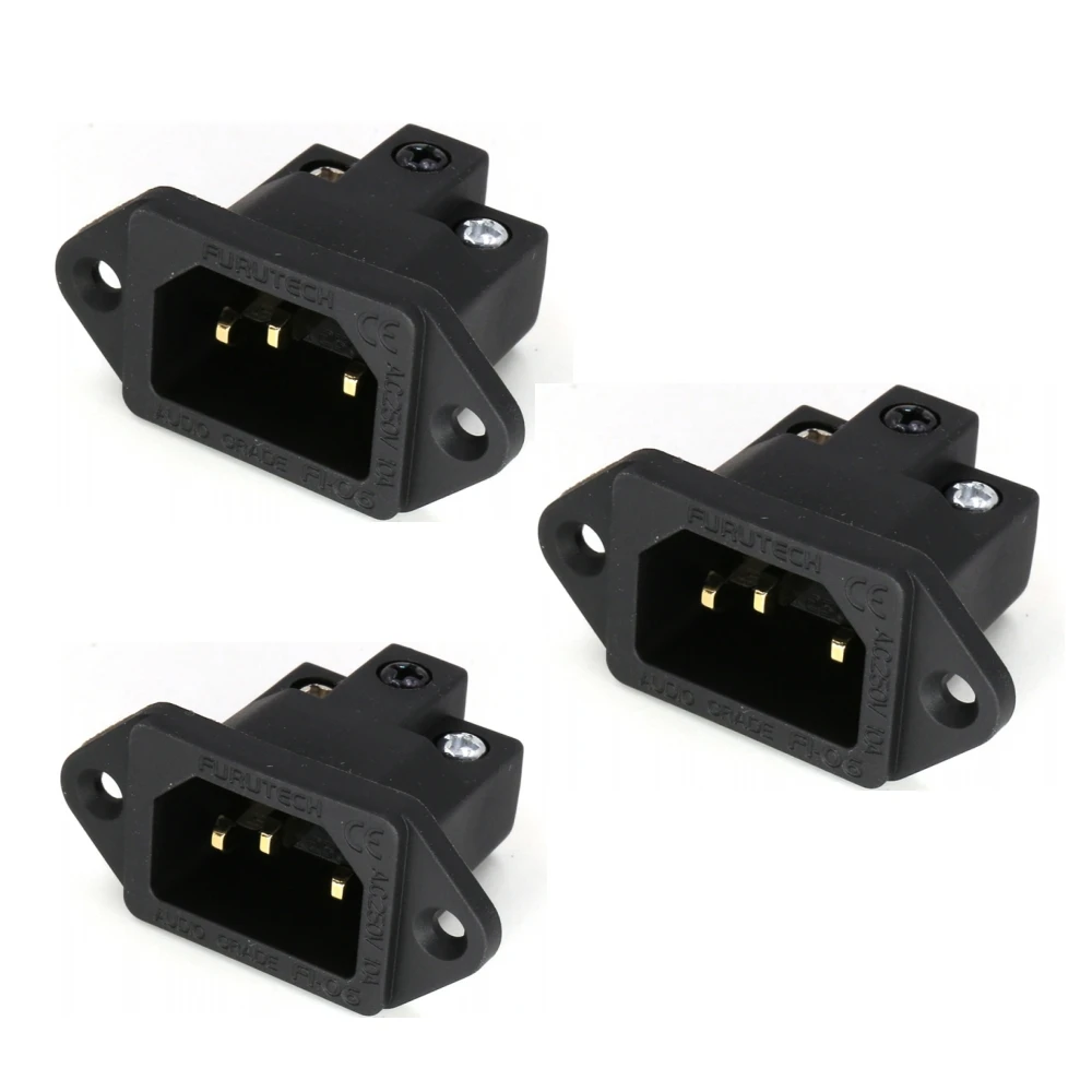 FI-06(G) IEC Inlet Socket, Pack of 3 2 FI-06(G) IEC Inlet Socket, Pack of 3 - Image 2