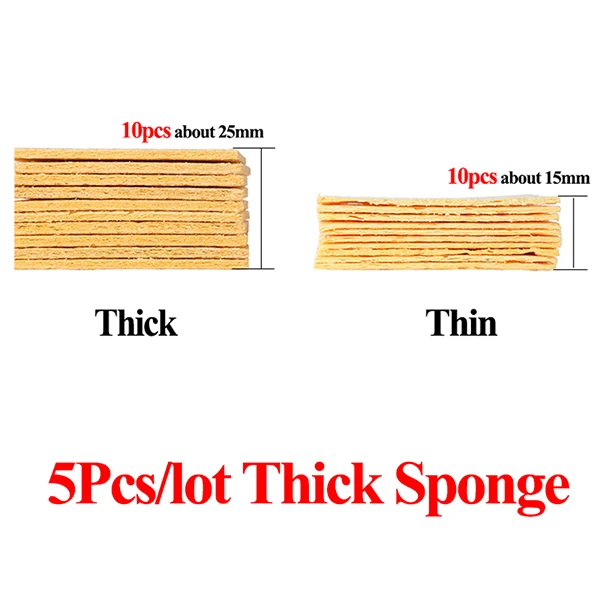Soldering Iron Cleaning Sponge Set 10 pcs 6 Soldering Iron Cleaning Sponge Set 10 pcs - Image 6