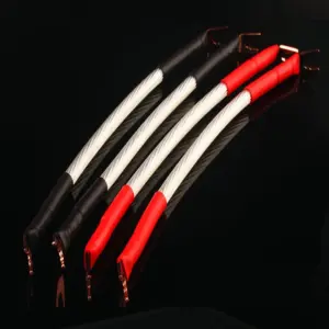Premium 4PCS 20cm Speaker Jumper Cables Set 16 H9ba752cb1c6542b99bc16dc87caaab708
