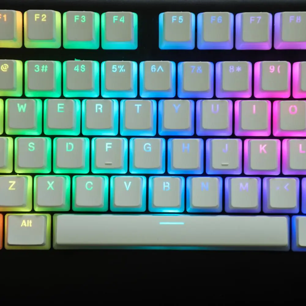 YMDK PBT Doubleshot RGB Keycap Set for Mechanical Keyboards 6 YMDK PBT Doubleshot RGB Keycap Set for Mechanical Keyboards - Image 6