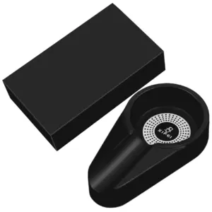 Black Melamine Cigar Ashtray 4.7" x 2.7" x 0.98" 11 H9cf1bf349bd548f7af6e7fe635a9afebv