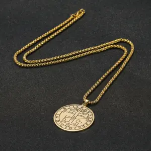 Mystical Brass Warrior Talisman Necklace 11 H9d6709fa82d04462b2cdbd27064889c80