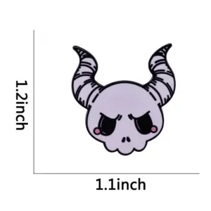 Cute Satan Bull Head Brooch with Copper Finish 8 H9efdaf3c778a4f6fa664f48fcf6e6cf8s