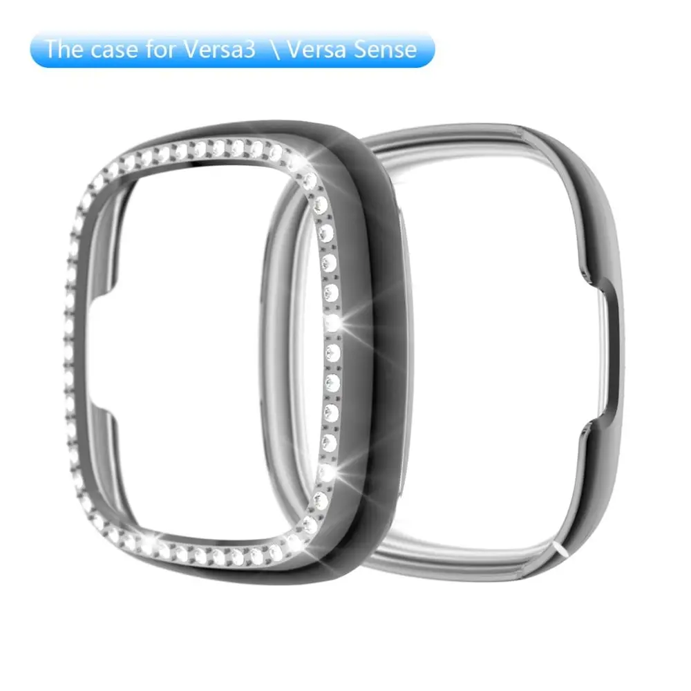 Diamond Bumper Case for Fitbit Versa 3 & Sense 9 Diamond Bumper Case for Fitbit Versa 3 & Sense - Image 9