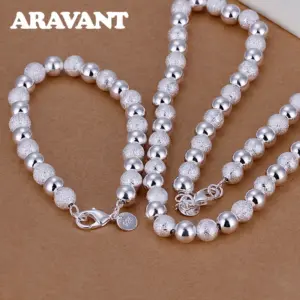 Elegant Silver Jewelry Set for Women