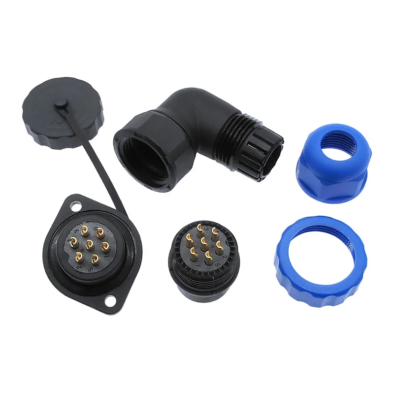 IP68 Waterproof Connector with 2-Hole Flange 6 IP68 Waterproof Connector with 2-Hole Flange - Image 6
