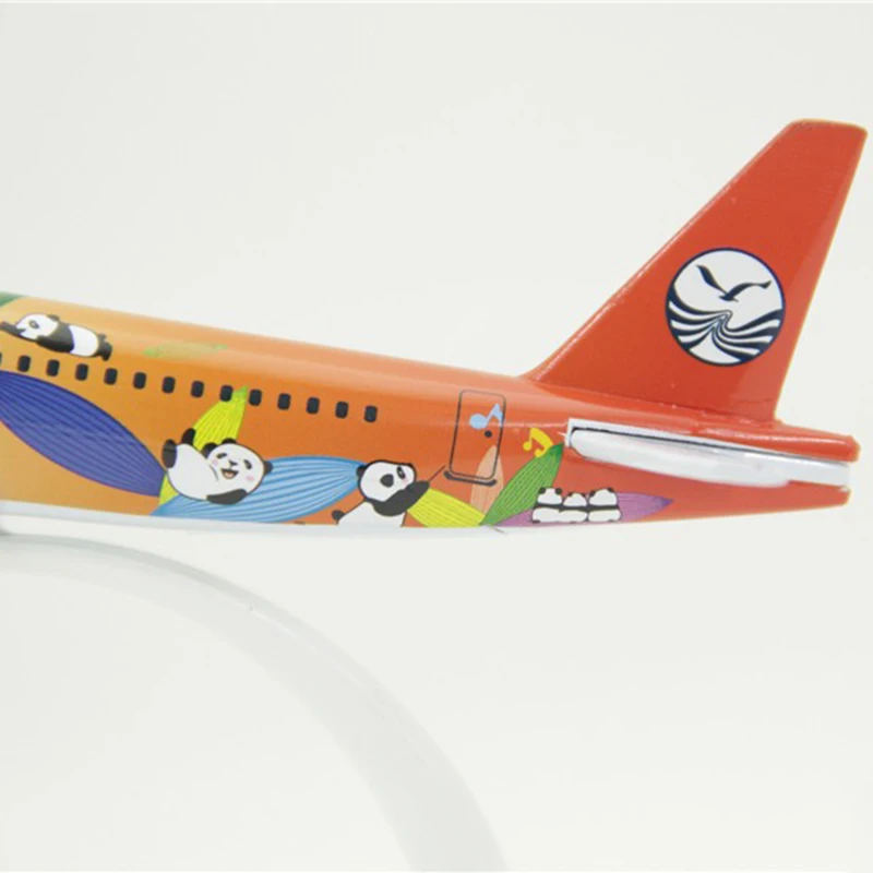 Colorful Sichuan Panda Airlines A320-200 Model 5 Colorful Sichuan Panda Airlines A320-200 Model - Image 5