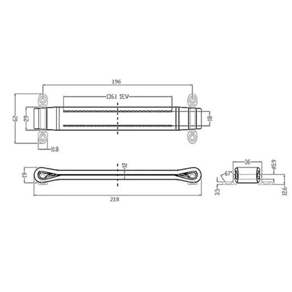 Vintage Leather Guitar Amplifier Handle 218mm 6 Vintage Leather Guitar Amplifier Handle 218mm - Image 6