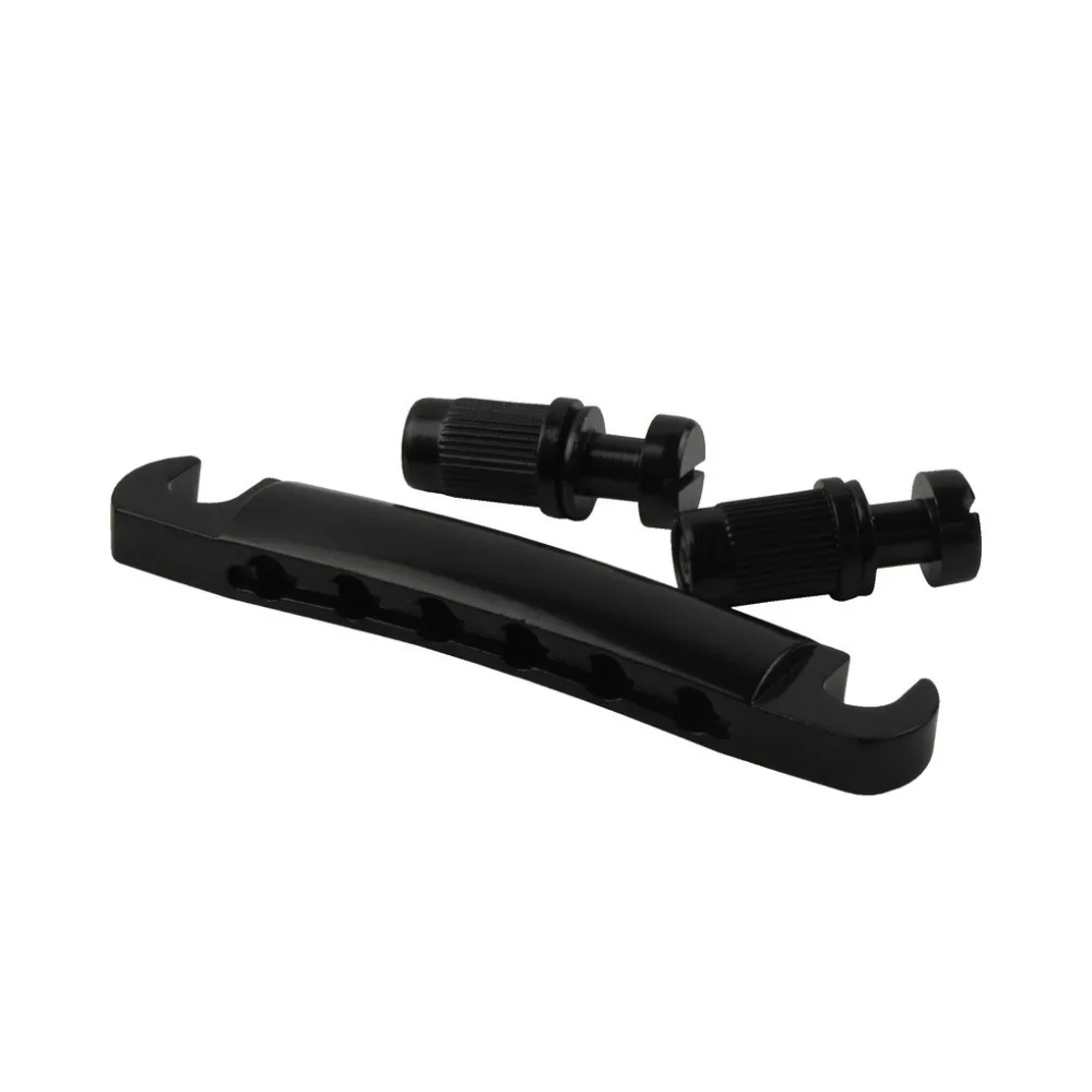 Modern Black Guitar Hardware Set for Les Paul & SG 5 Modern Black Guitar Hardware Set for Les Paul & SG - Image 5